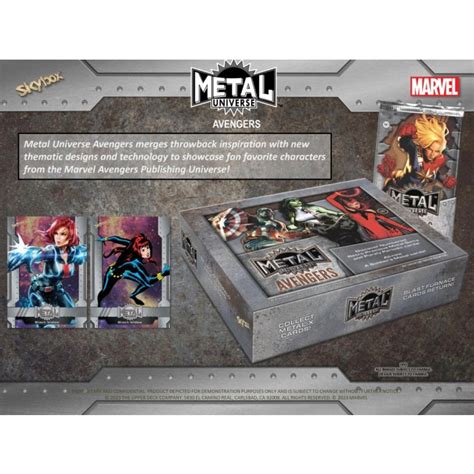 metal universe avengers box|skybox metal universe avengers.